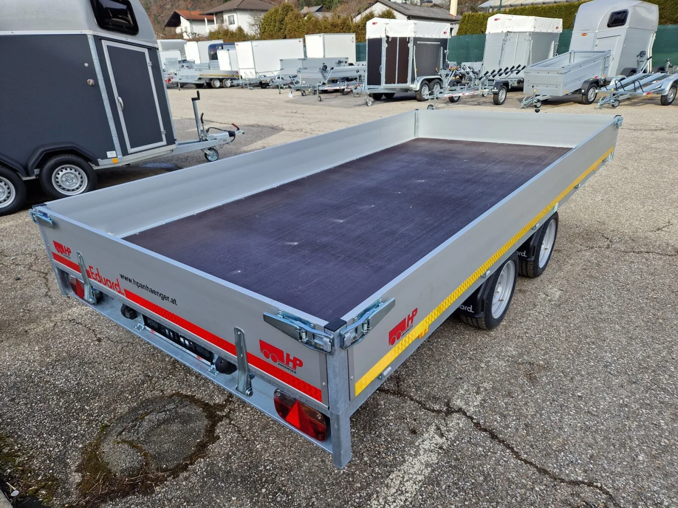 Hochlader, PKW-Anhänger, Tandemanhänger, Eduard 4020 GD 3000 kg GG