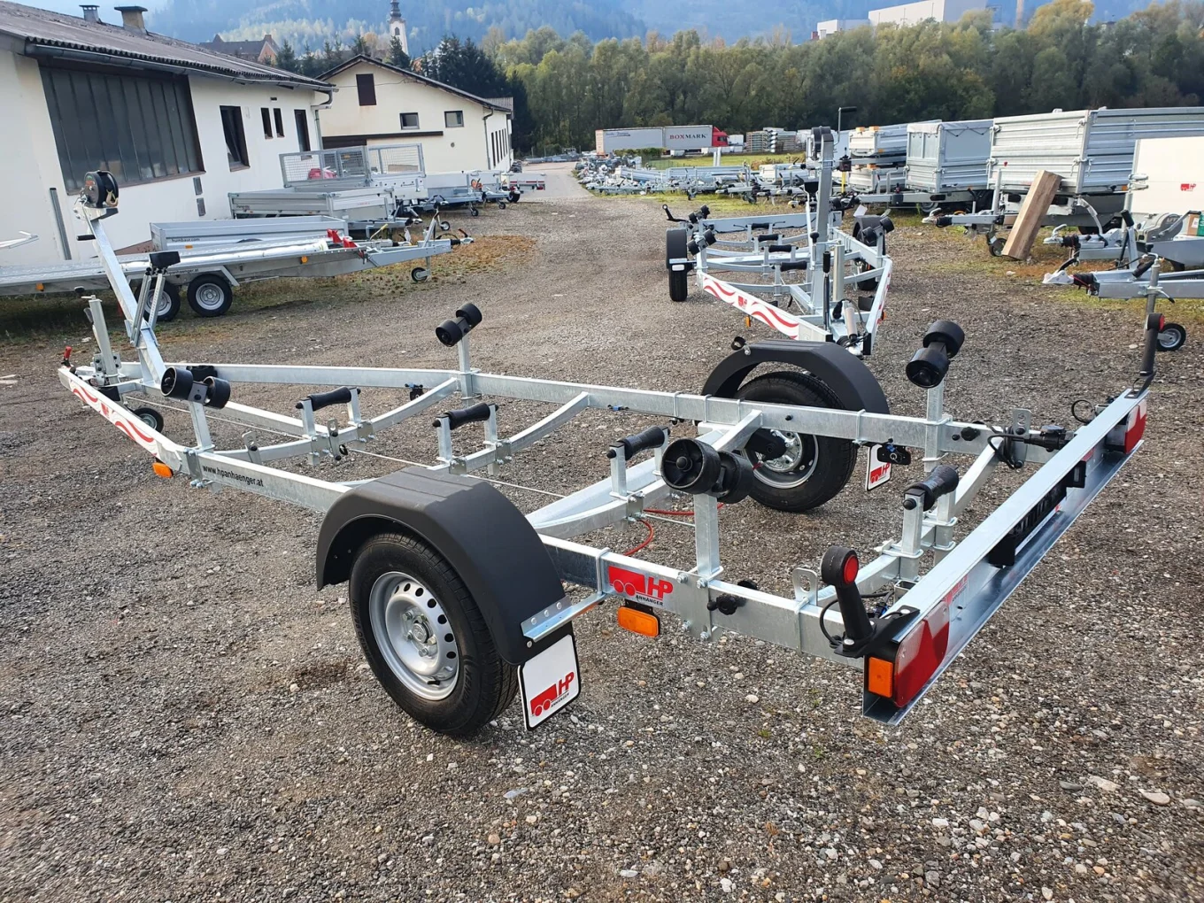 Bootsanhänger, Bootstrailer, Motorbootanhänger HP 1800 BA-R für Bootslänge bis 7,2 m